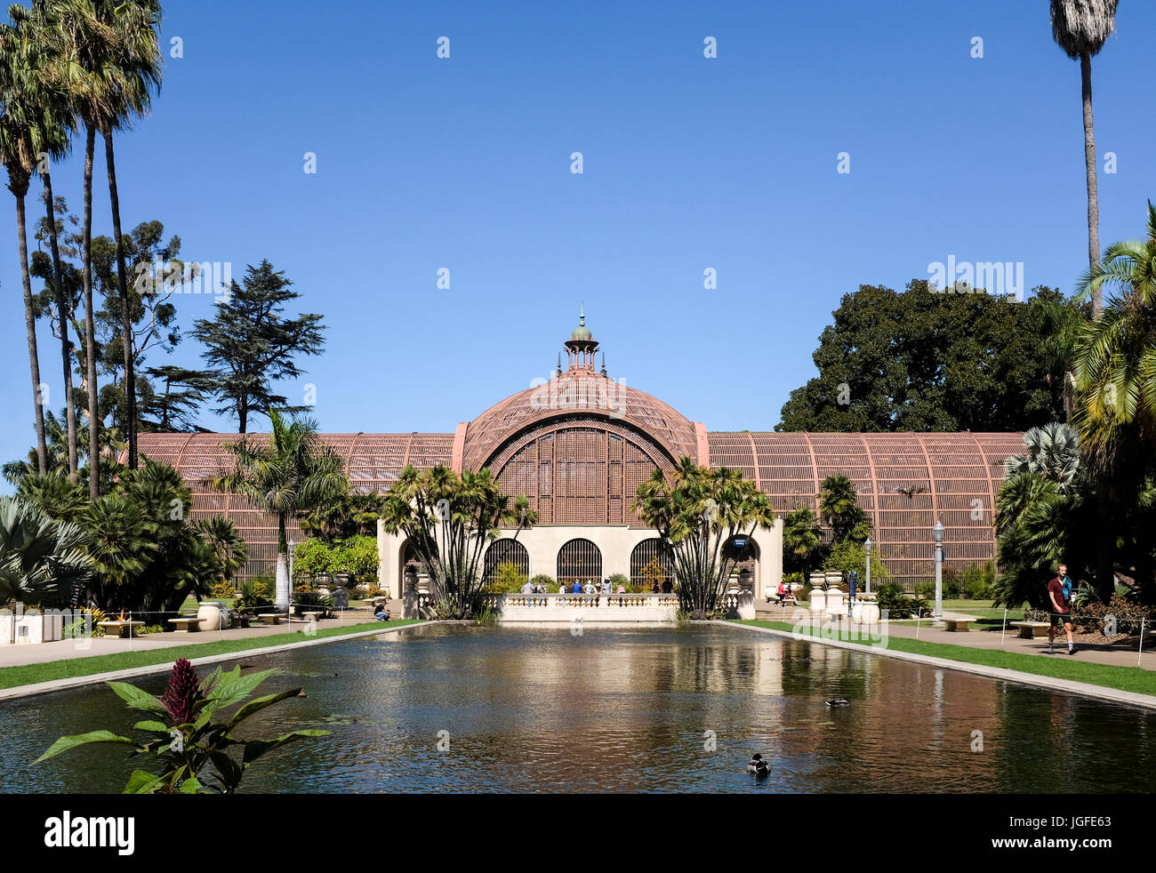 Le Jardin botanique, le Balboa Park, San Diego, Californie Banque D'Images