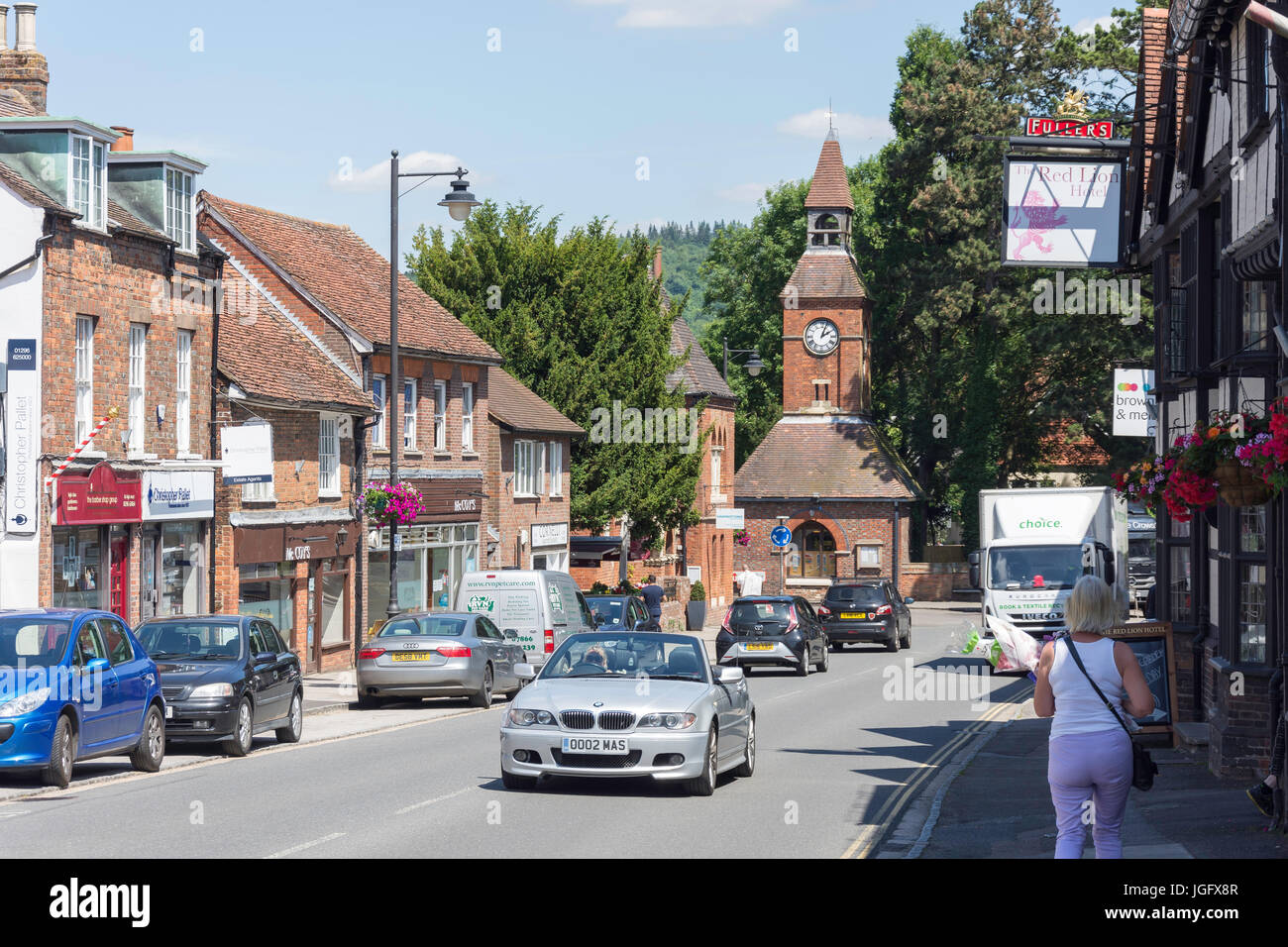 High Street, Wendover, Buckinghamshire, Angleterre, Royaume-Uni Banque D'Images