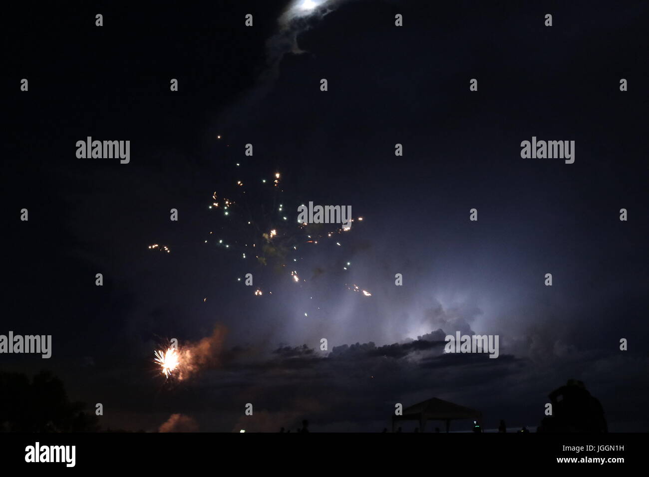 4 Juillet 2017 Banque D'Images