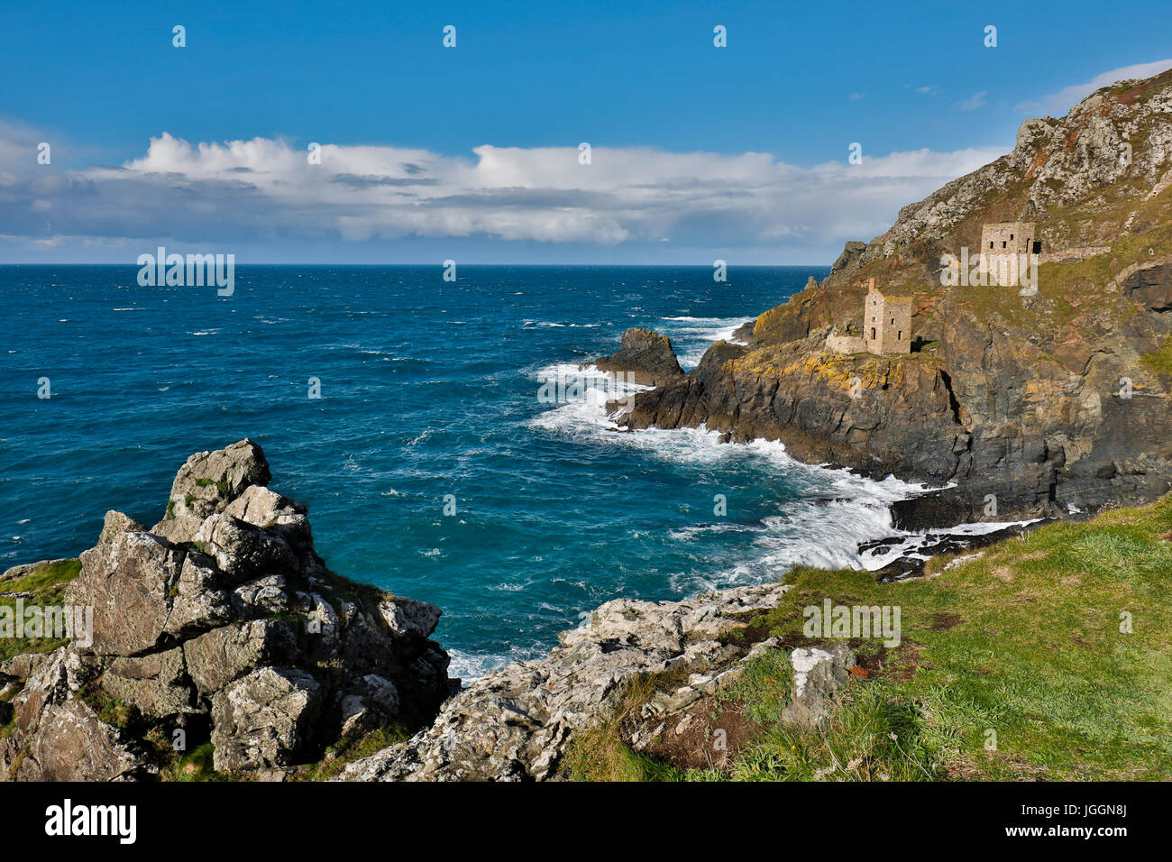 Botallack, Cornwall, UK Banque D'Images
