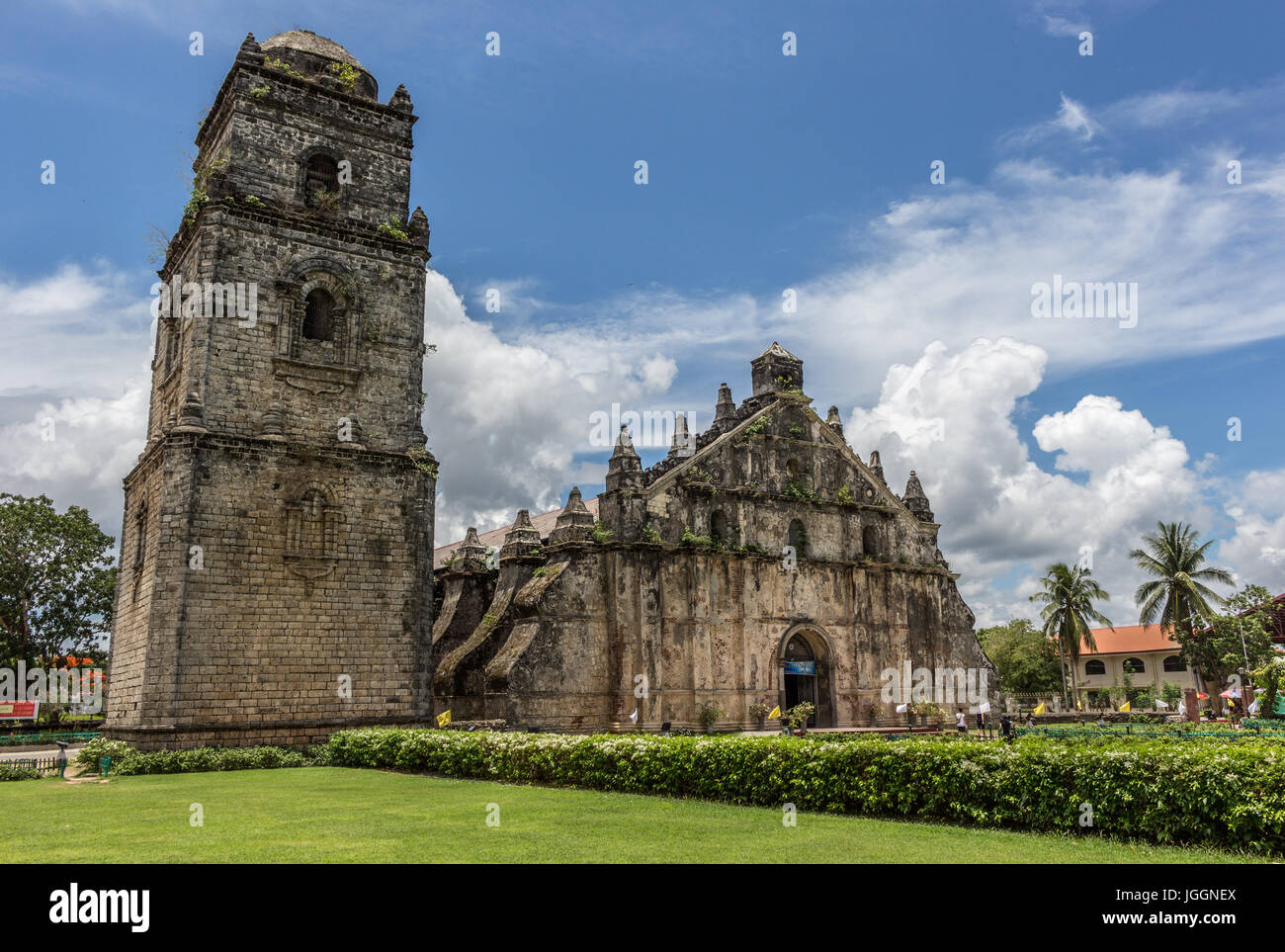 Paoay church Banque D'Images