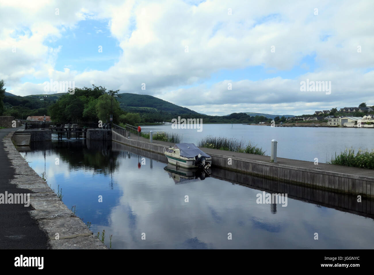 Killaloe Village, République d'Irlande Banque D'Images