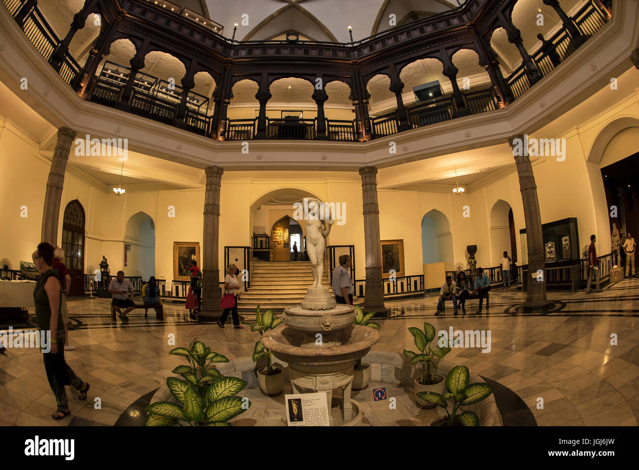 L'image de Vastu Sangrahalaya Chatrapati Shivaji Maharaj. Musée du prince de Galles de l'ouest de l'Inde a été prise à Mumbai. L'Inde. Banque D'Images