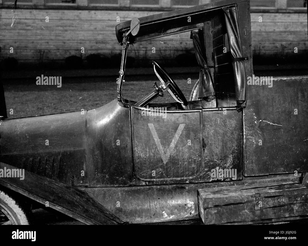 Les Canadiens d'origine japonaise - l'évacuation et de la réinstallation de la Colombie-Britannique esSeized véhicules Banque D'Images