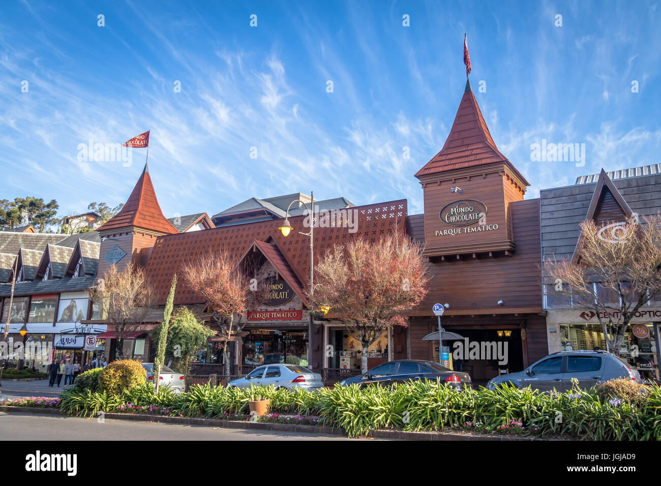 Mundo do monde du chocolat (chocolat) - Gramado, Rio Grande do Sul, Brésil Banque D'Images