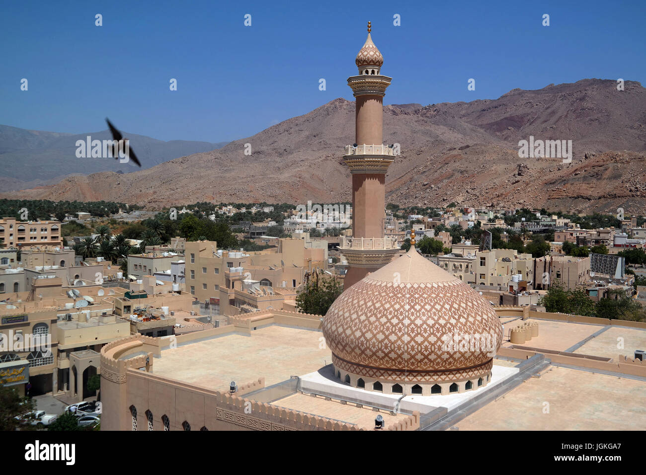 Mosquée de Nizwa Nizwa Fort, Oman Banque D'Images