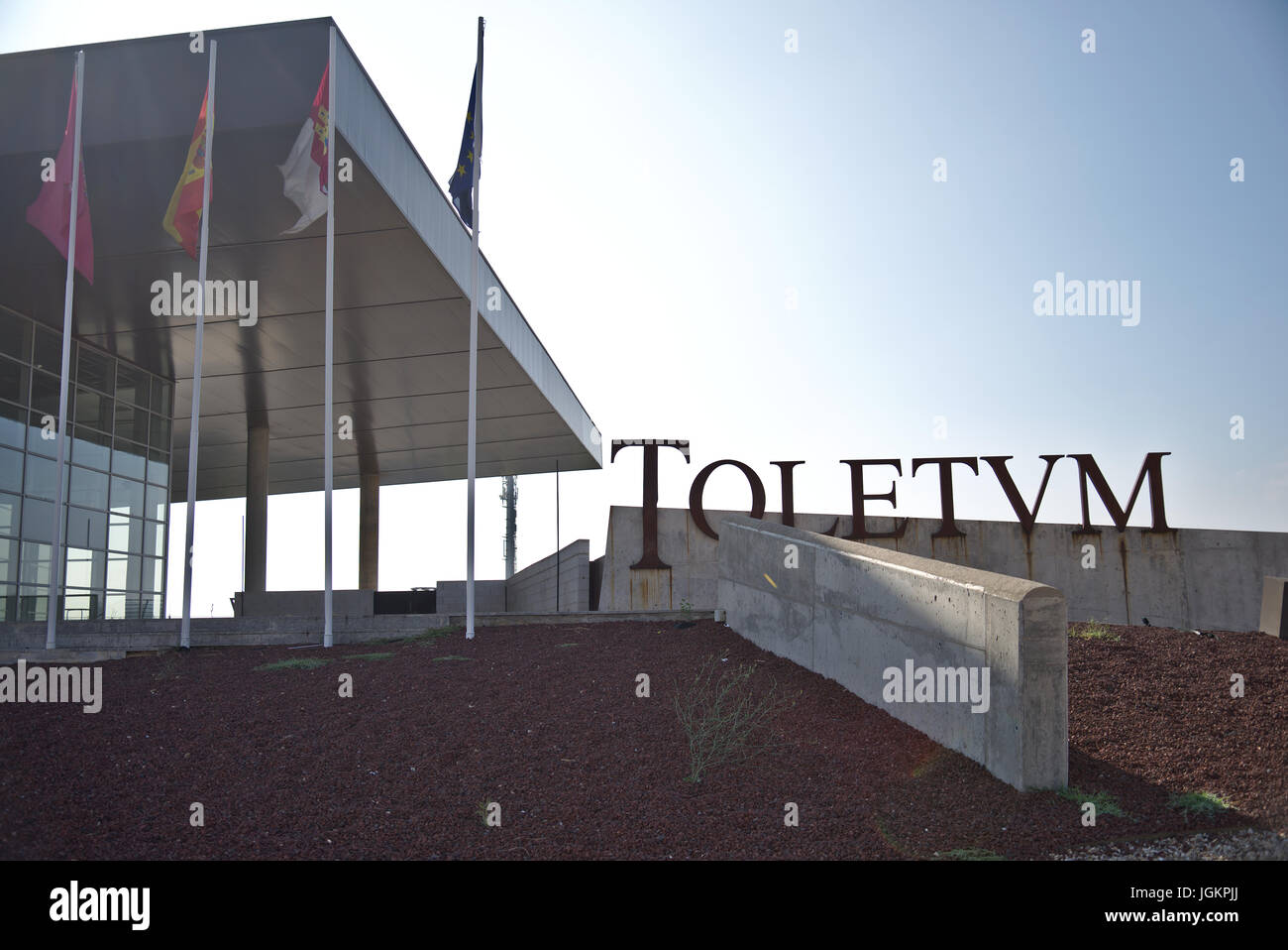 D Counterlight Toletum centre touristique. Image prise à Tolède, Juillet 2017 Banque D'Images