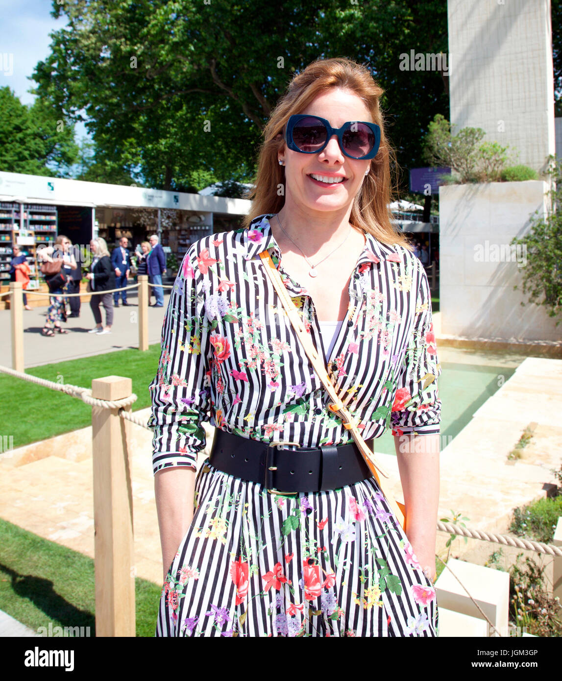 Darcy Bussell à RHS Chelsea Flower Show 2017 Banque D'Images