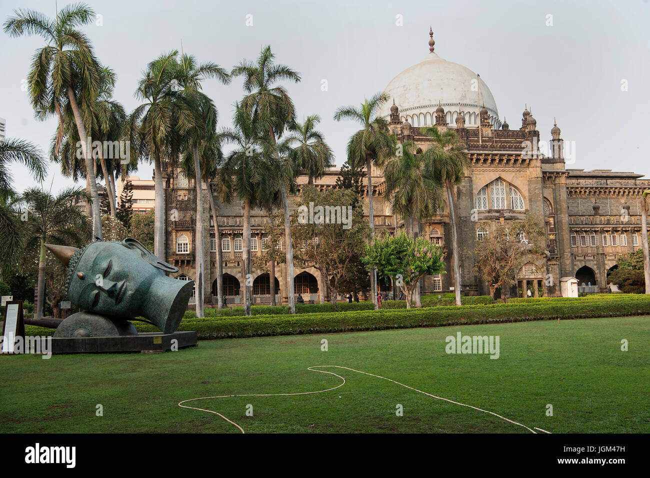 L'image de Boudha en Vastu Sangrahalaya Chatrapati Shivaji Maharaj. Musée du prince de Galles de l'ouest de l'Inde. Mumbai. L'Inde. Banque D'Images
