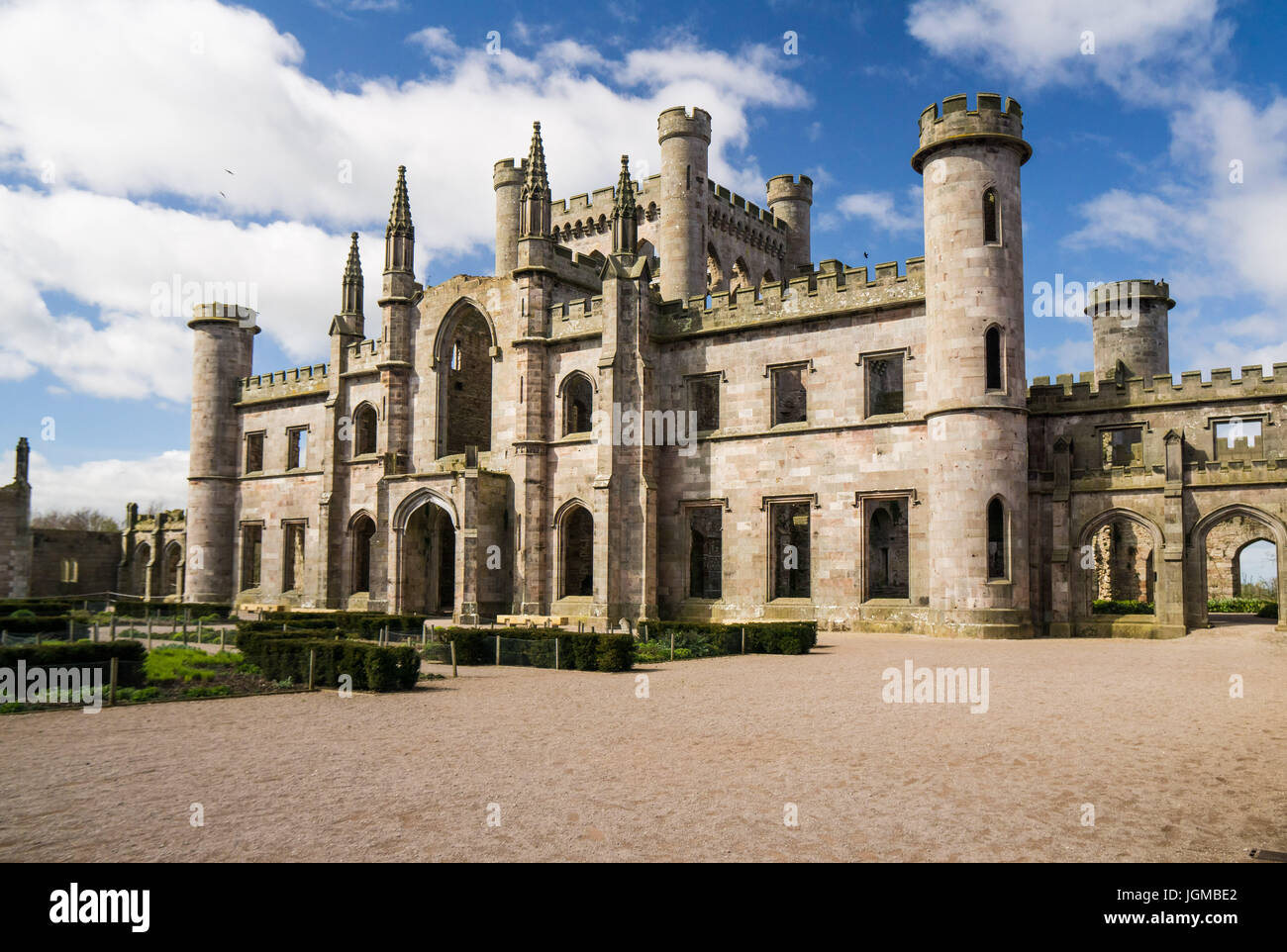 Lowther Castle en Cumbria Banque D'Images