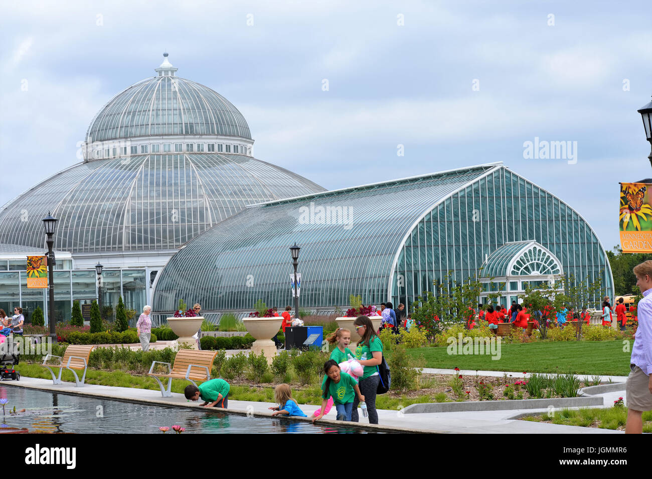 Excursion de classe au Conservatoire de Como à préparé Paul, MN Banque D'Images