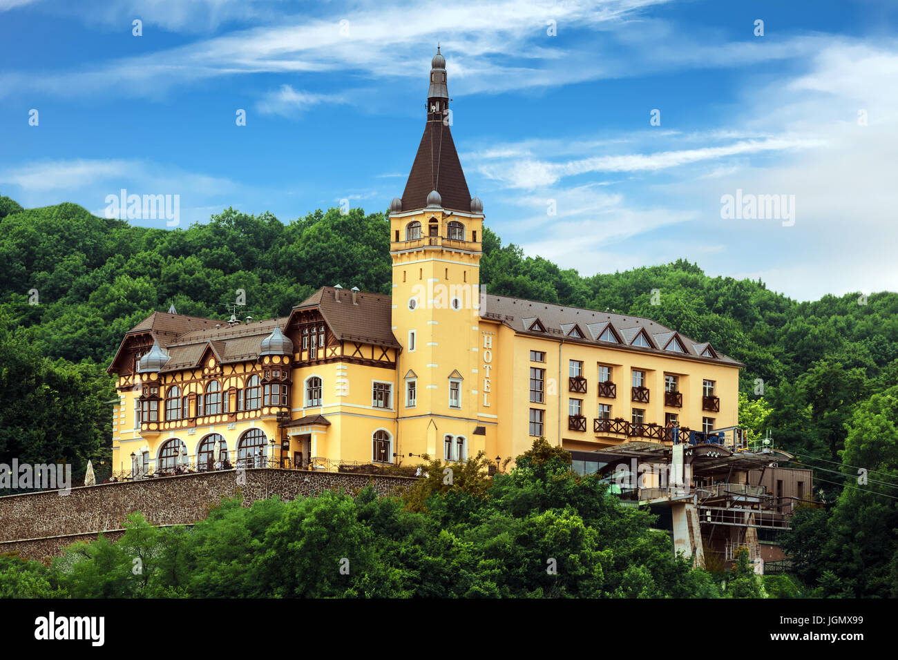 Chateau Vetruse, Usti nad Labem, en Bohême du Nord, République Tchèque, Europe Banque D'Images