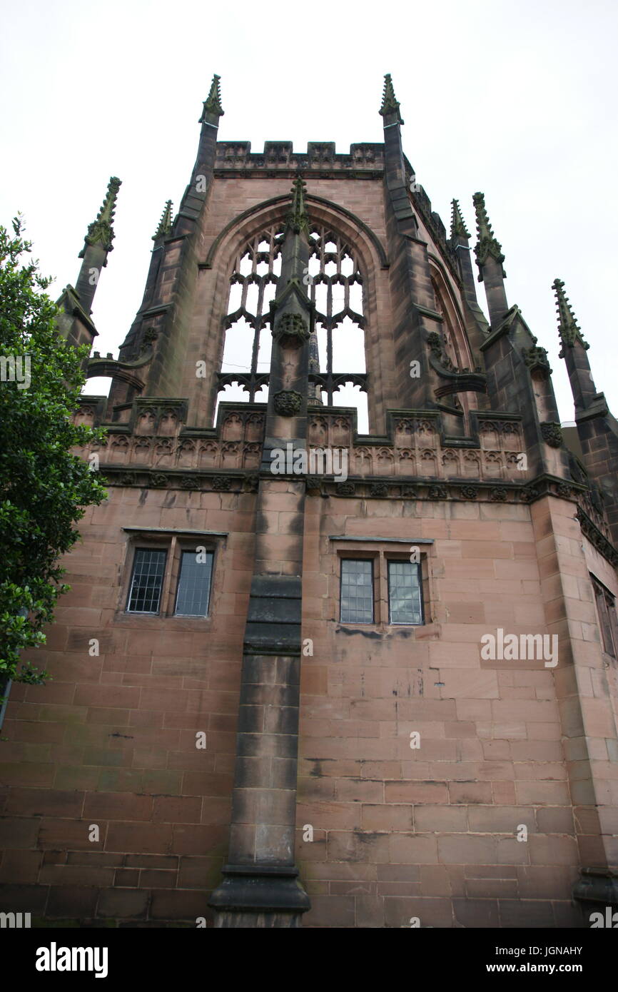 La cathédrale de Coventry, Royaume-Uni Banque D'Images