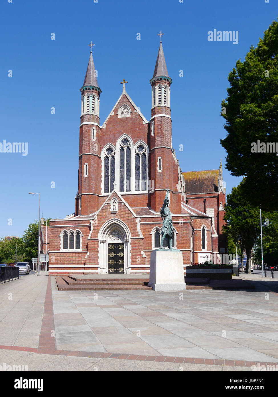Cathédrale de St John the Evangelist, Portsmouth Banque D'Images