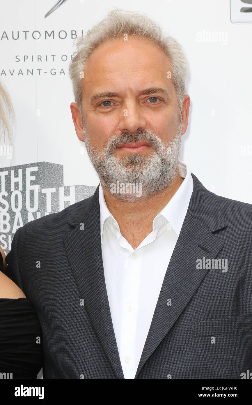 Londres, Royaume-Uni. 9Th Aug, 2017. Sam Mendes, South Bank Sky Arts de la scène, le Savoy, Londres, Royaume-Uni. 09 juillet, 2017. Photo par Richard Goldschmidt : Riche de crédit Gold/Alamy Live News Banque D'Images