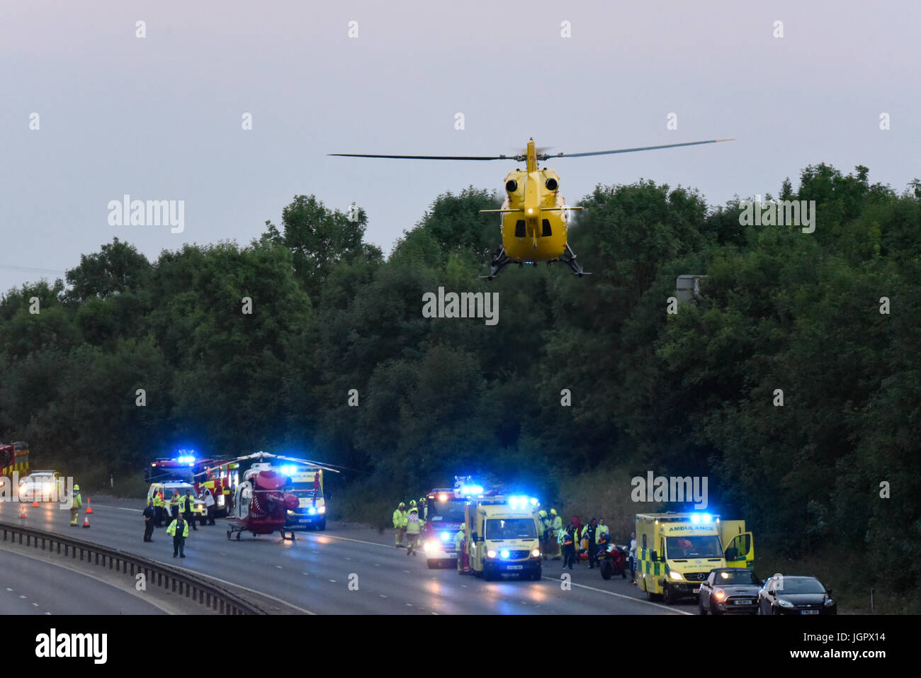 Accident Ferm M11 Pr s De Bishops Stortford Harlow Essex Royaume accident-ferm-m11-pr-s-de-bishops-stortford-harlow-essex-royaume