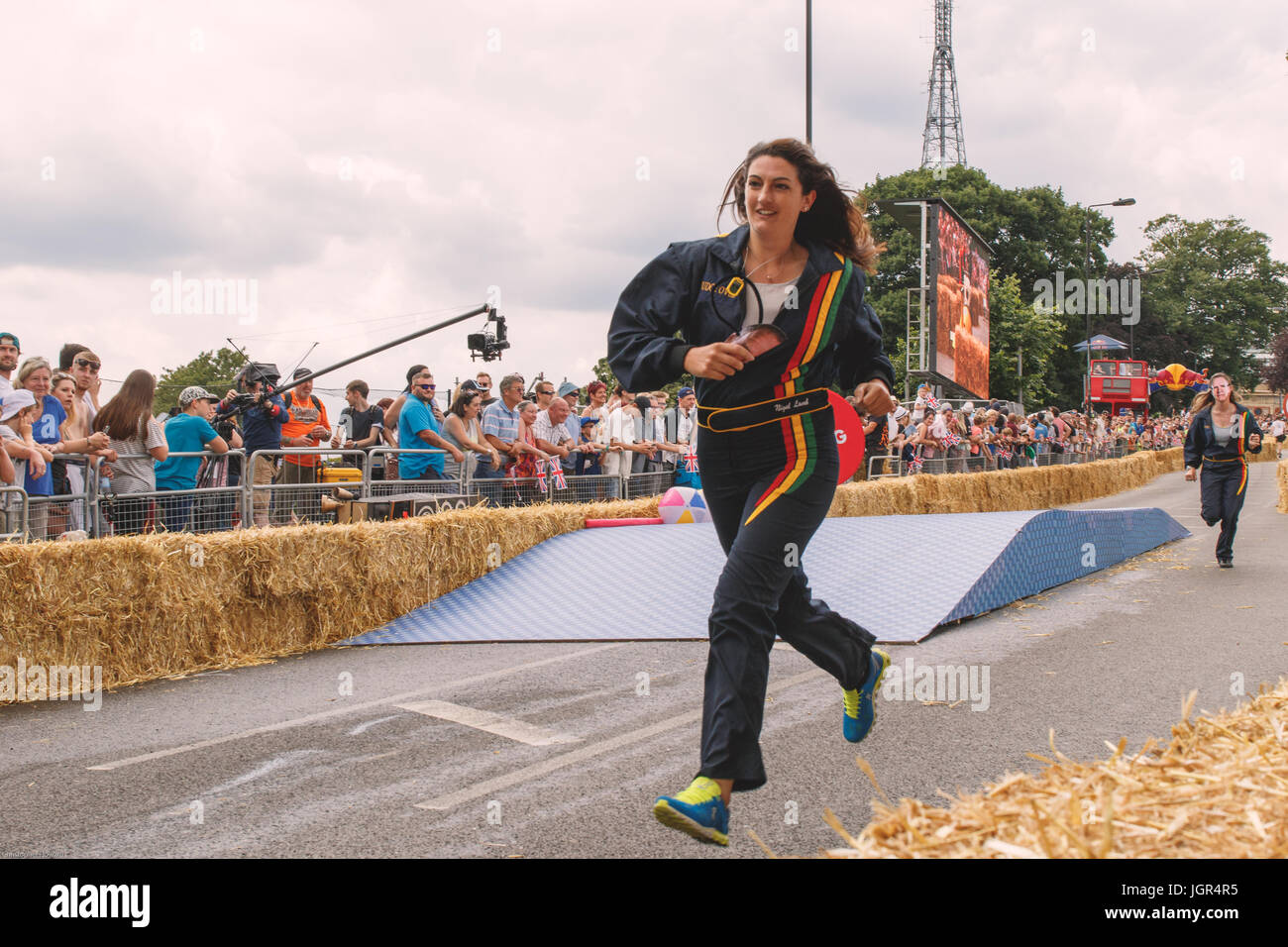 Alexandra Palace, Londres, Royaume-Uni. 9 juillet 2017, Red Bull Soapbox Race event, Crédit : Christopher Howard/Alamy Live News Banque D'Images