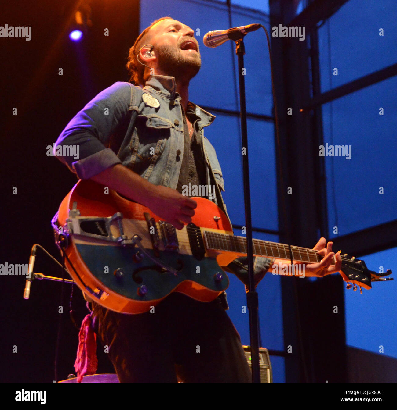 Milwaukee, Wisconsin, États-Unis. 09 juillet 2017. Il se produit à Cozmo Mondo Henry Maier Festival Park lors Summerfest à Milwaukee, Wisconsin. Ricky Bassman/Cal Sport Media/Alamy Live News Banque D'Images