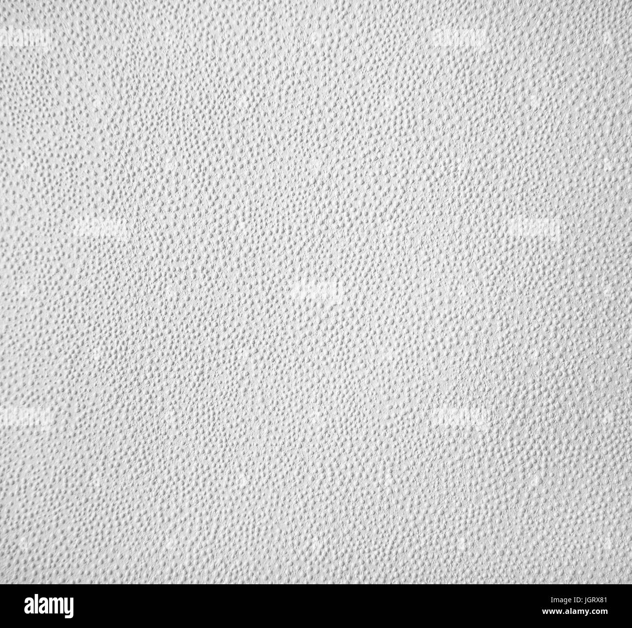 La texture blanche de papier fin est estampillé sur les points Banque D'Images