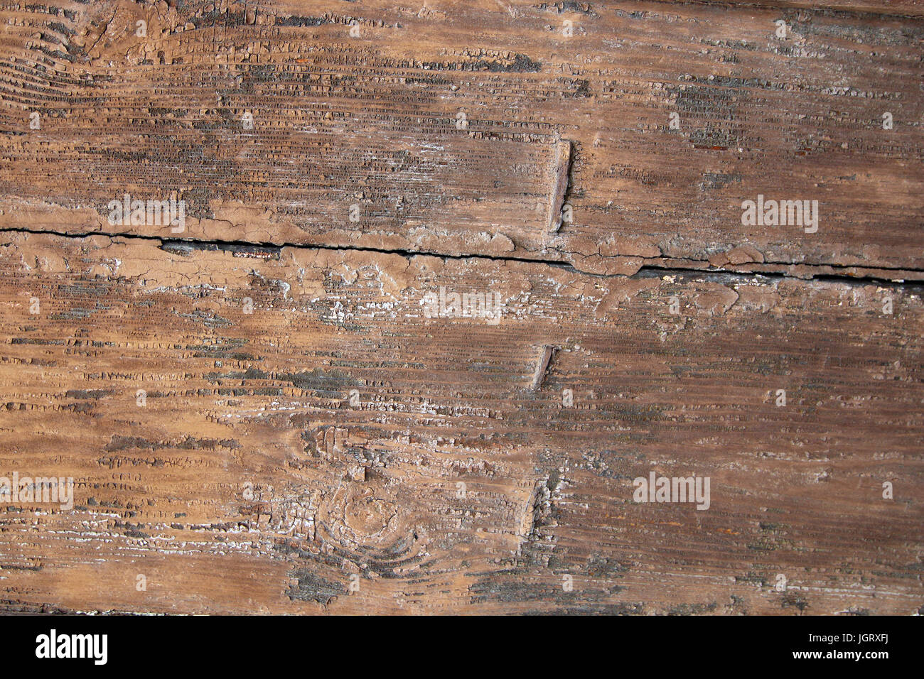 La texture en bois avec de la peinture Banque D'Images