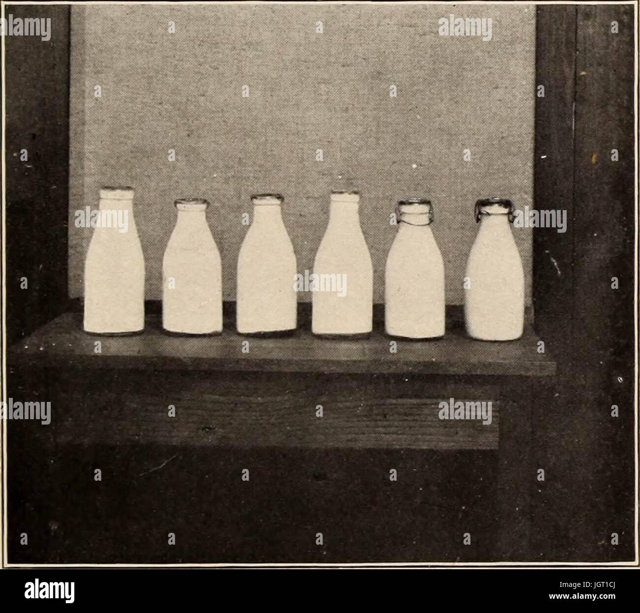 Lait "marché des enquêtes. II. Le lait et la crème de la pièce à l'échelle nationale montrent des produits laitiers, 1906' (1906) Banque D'Images