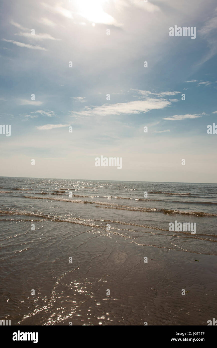 Saint Peter Ording Plage Kite Surf Worldcup 2010. Banque D'Images