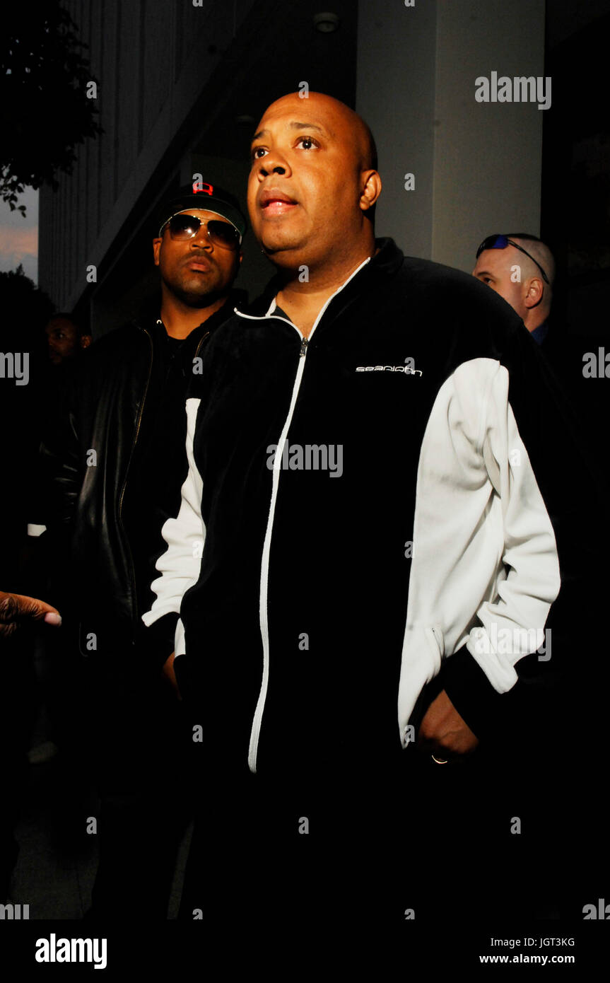 Joseph simmons alias : 'Exécuter' verend assiste à la 9e édition du festival du film noir HOLLYWOOD Los Angeles. Banque D'Images