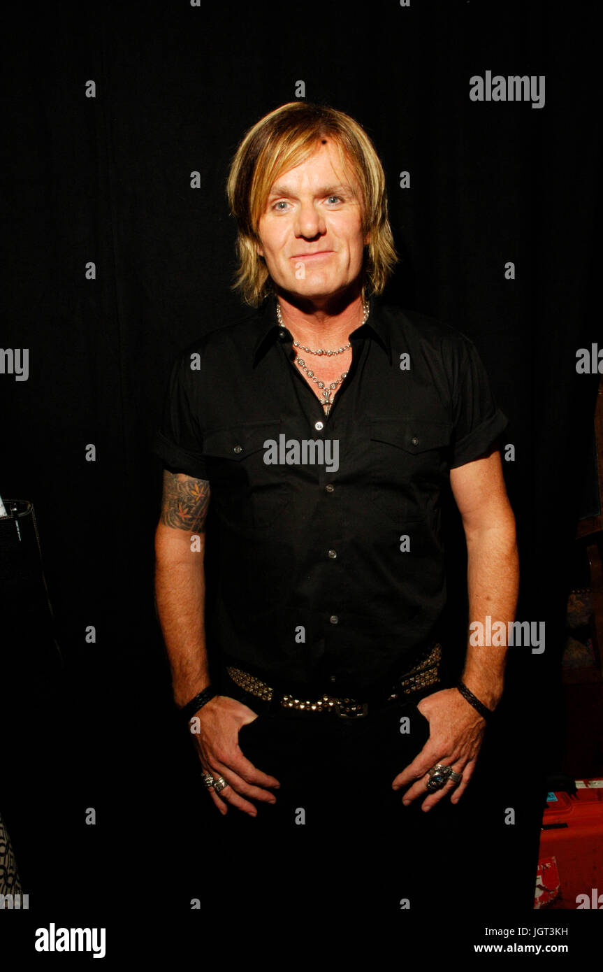 Billy duffy bodog culte bandes bataille finale chambre hollywood blues,ca Banque D'Images