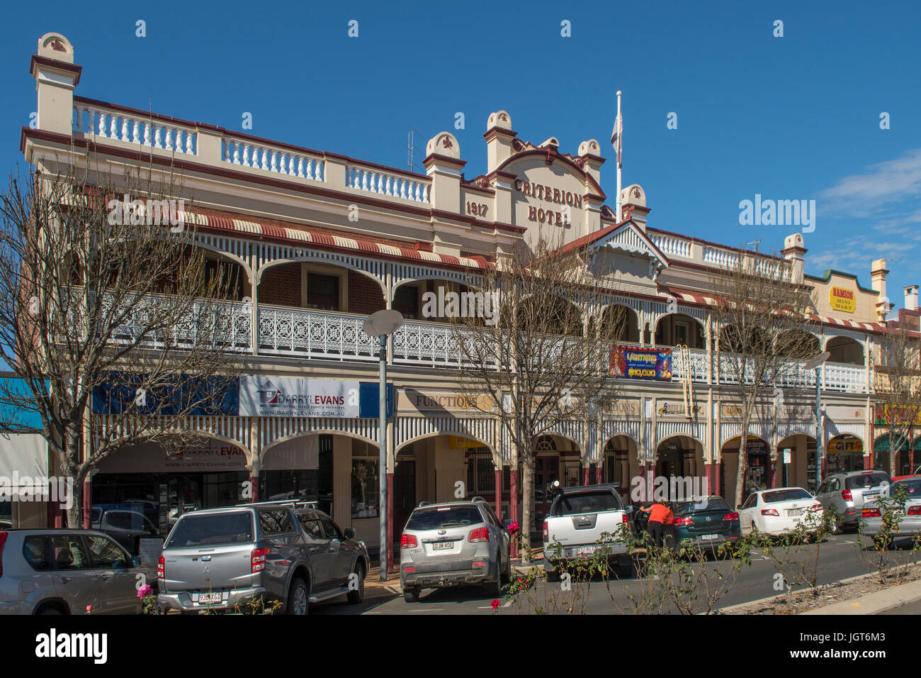 Criterion Hotel, Warwick, Queensland, Australie Banque D'Images