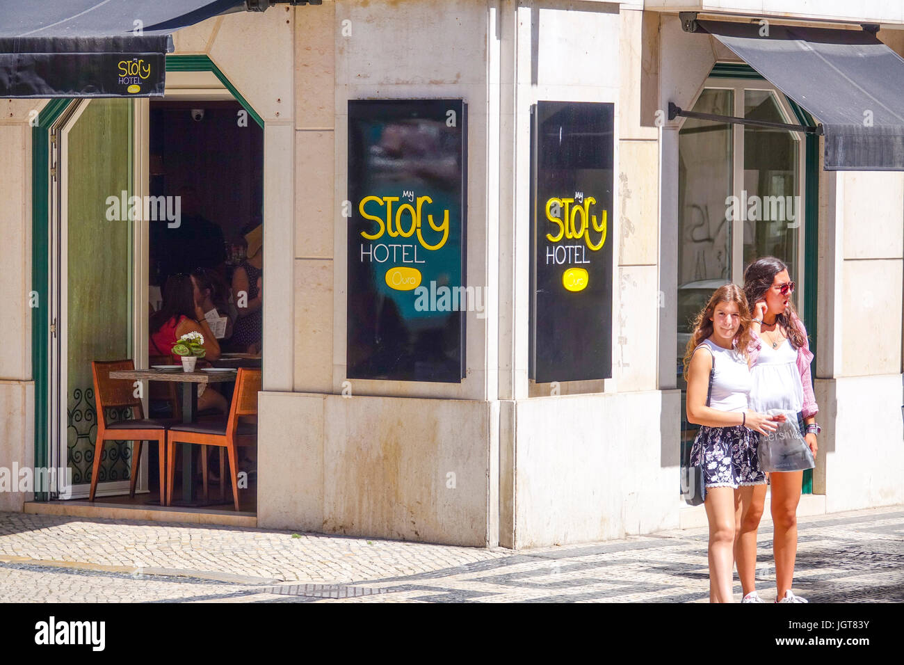 Story Hotel à Lisbonne Banque D'Images