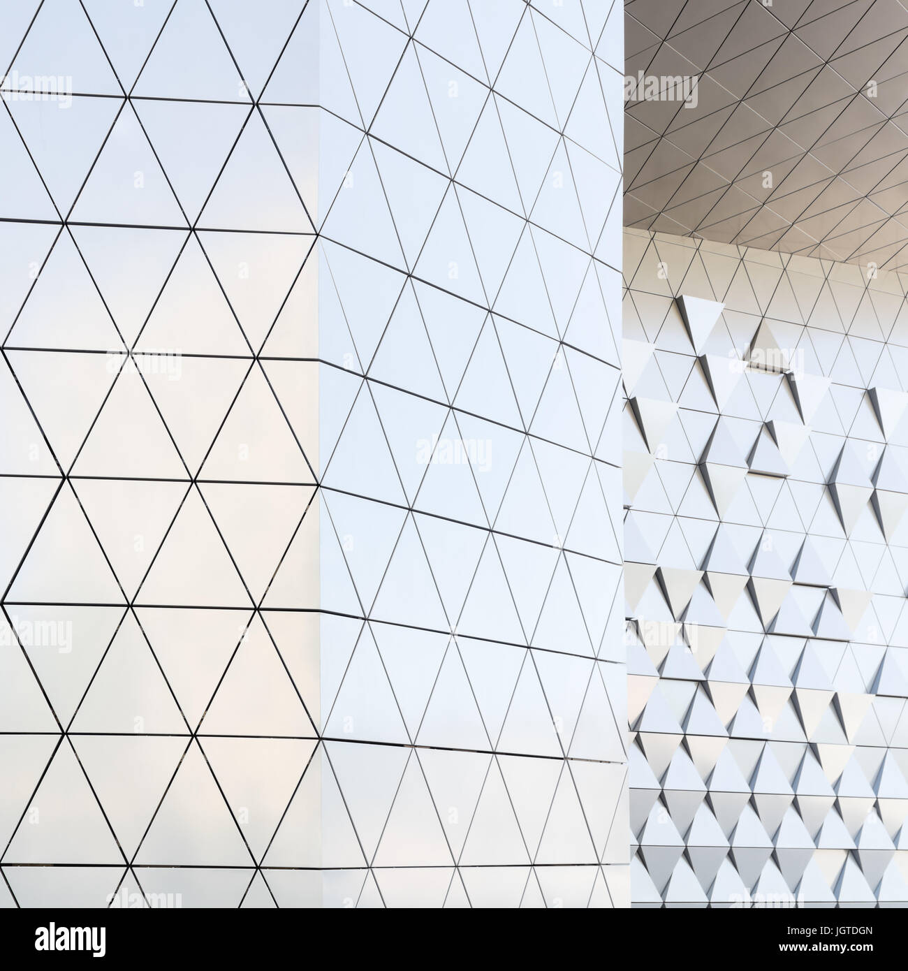 Modèle architectural abstrait Banque D'Images