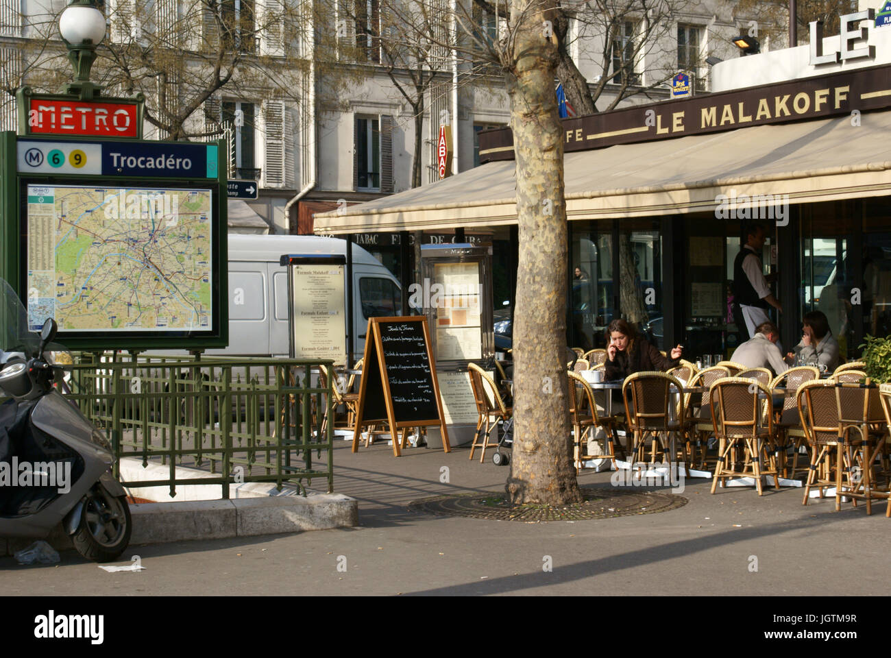 Paris metro poster Banque de photographies et d’images à haute