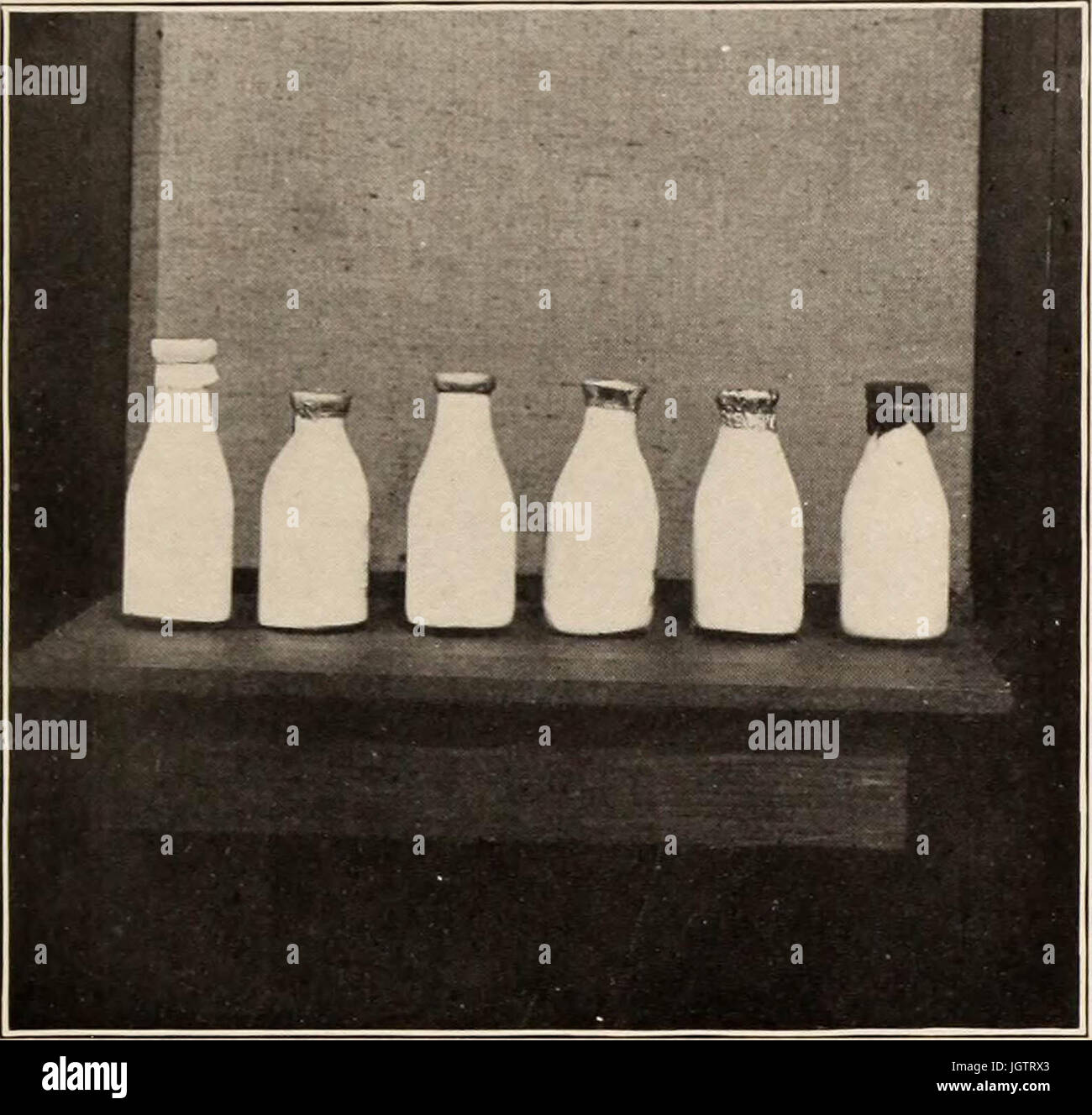 Lait "marché des enquêtes. II. Le lait et la crème de la pièce à l'échelle nationale montrent des produits laitiers, 1906' (1906) Banque D'Images
