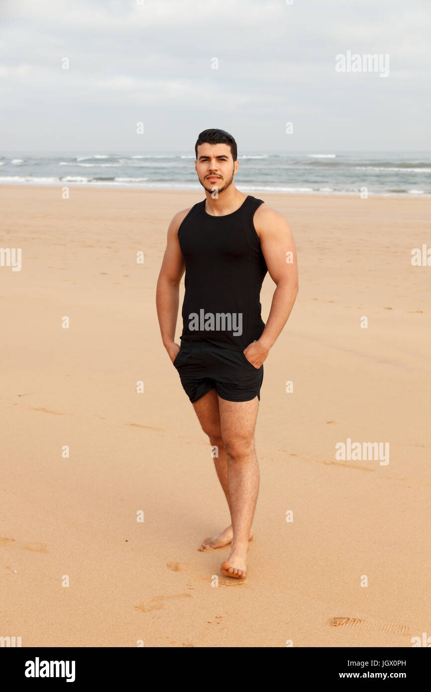 Portrait of handsome man Banque D'Images