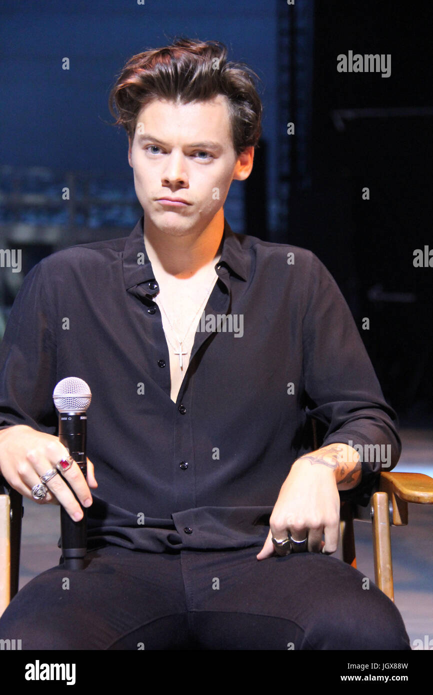 Parole As It Was Harry Styles Harry styles 07/09/2017 unkirk «' conférence de presse tenue au barker  hangar à Santa Monica, Ca photo : Cronos/hollywood news Photo Stock - Alamy