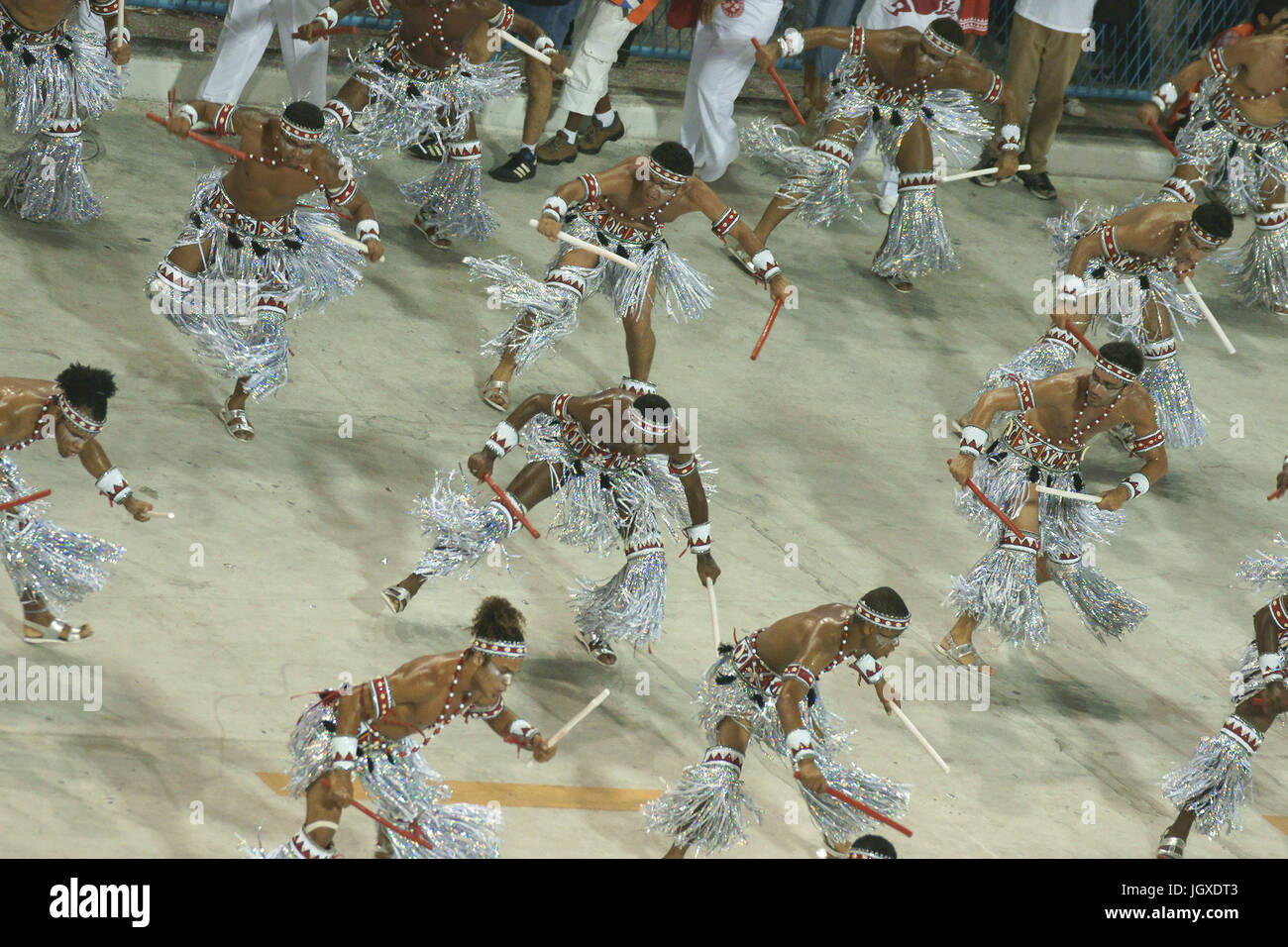 Carnaval 2009, l'école de samba Salgueiro, Champion, Rio de Janeiro, Brésil Banque D'Images