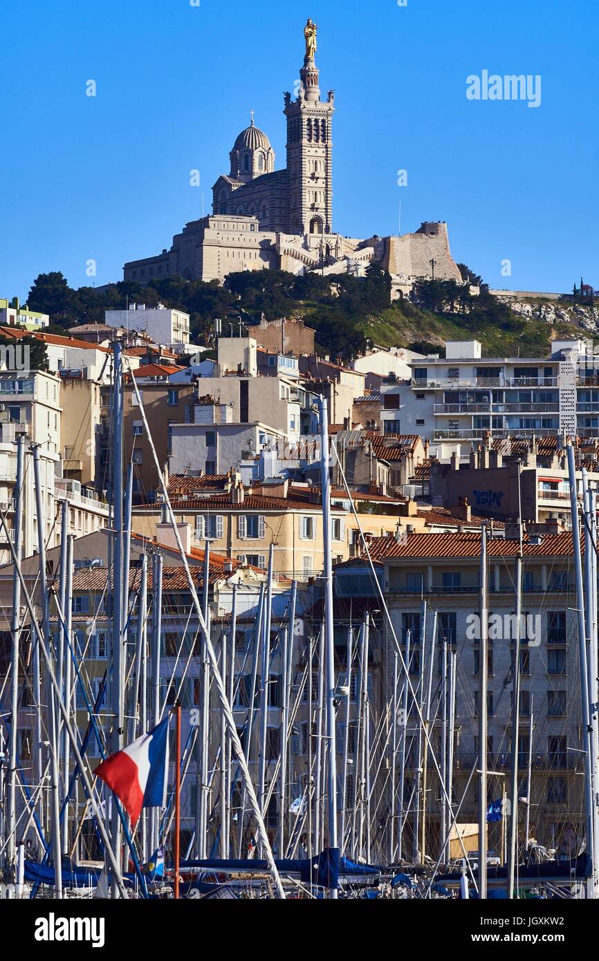 Ville de Marseille,(13) Bouches du Rhône, PACA, Provence Alpes Cote D'AZUR, FRANCE Banque D'Images