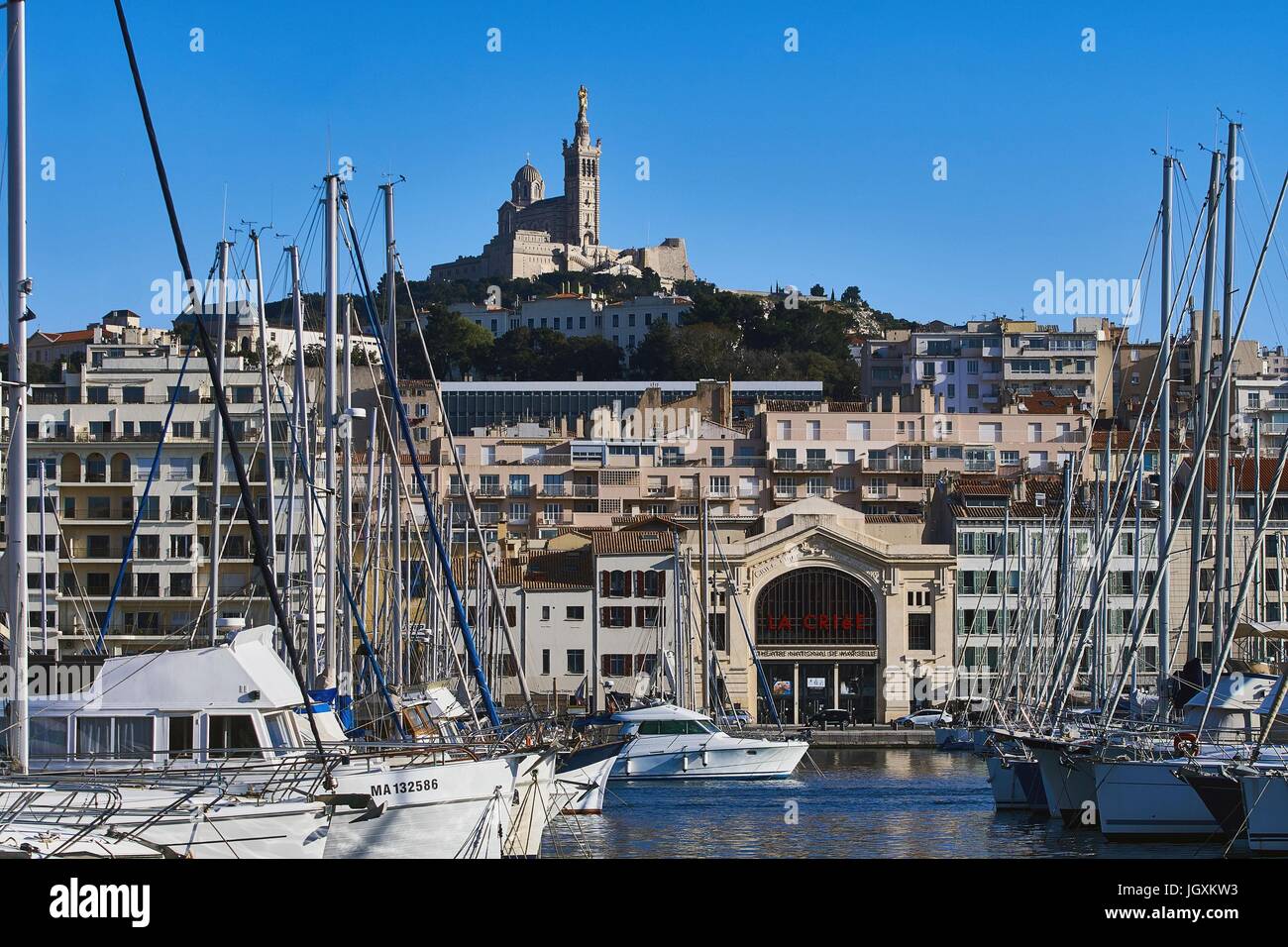 Ville de Marseille,(13) Bouches du Rhône, PACA, Provence Alpes Cote D'AZUR, FRANCE Banque D'Images
