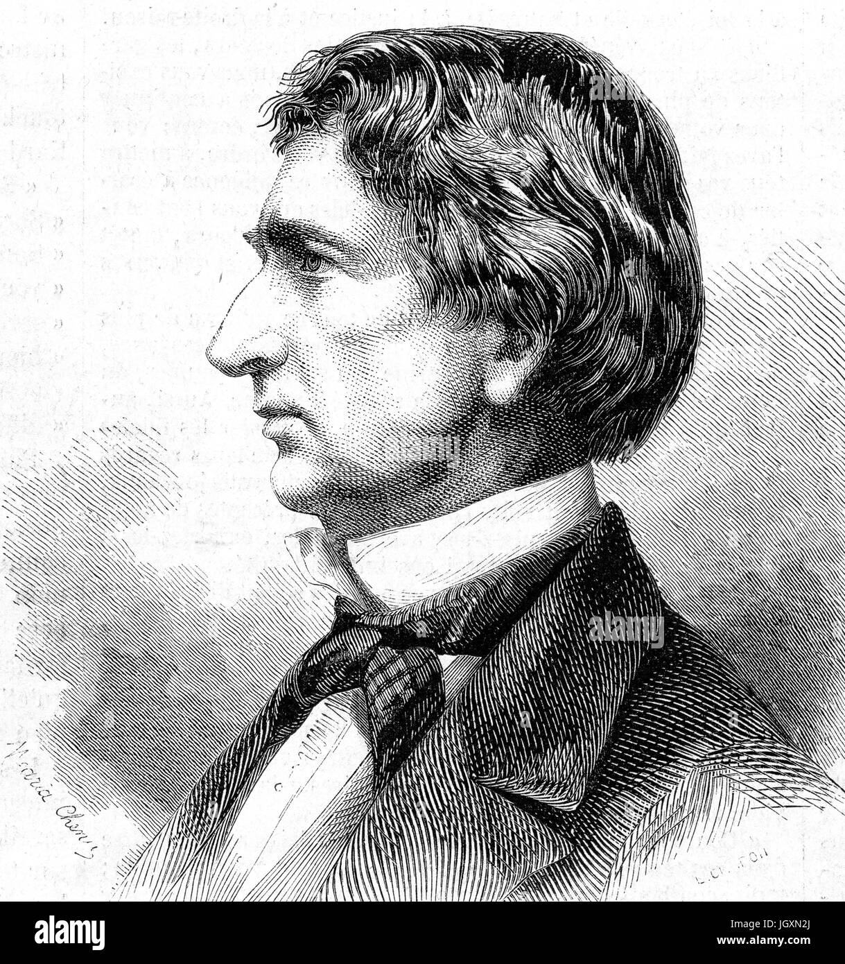 WILLIAM HENRY SEWARD (1801-1872) Homme politique américain et le secrétaire d'État 1861-1869 Banque D'Images
