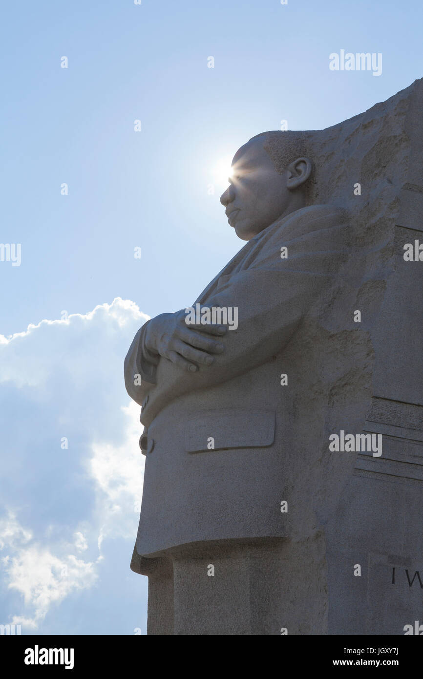 Martin Luther King Memorial (monument) - Washington, DC USA Banque D'Images