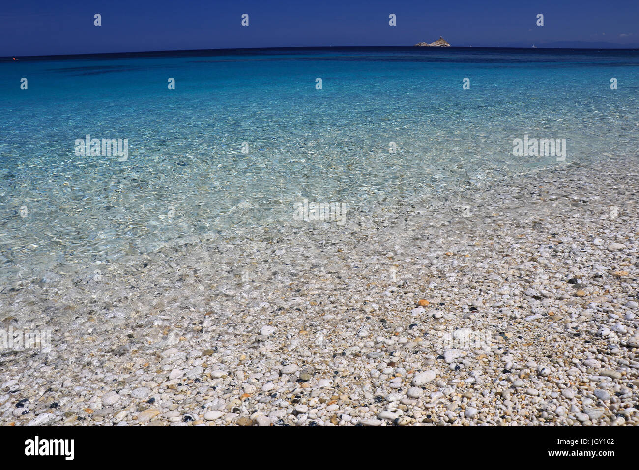 Blue Sea water background Banque D'Images