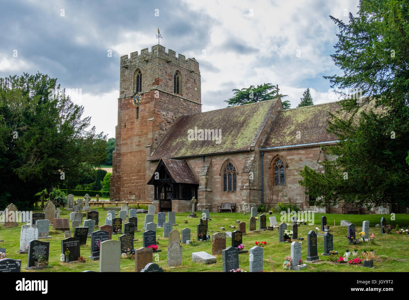 St John the Baptist Church, Eastnor, Ledbury, Herefordshire, Angleterre, RU Banque D'Images