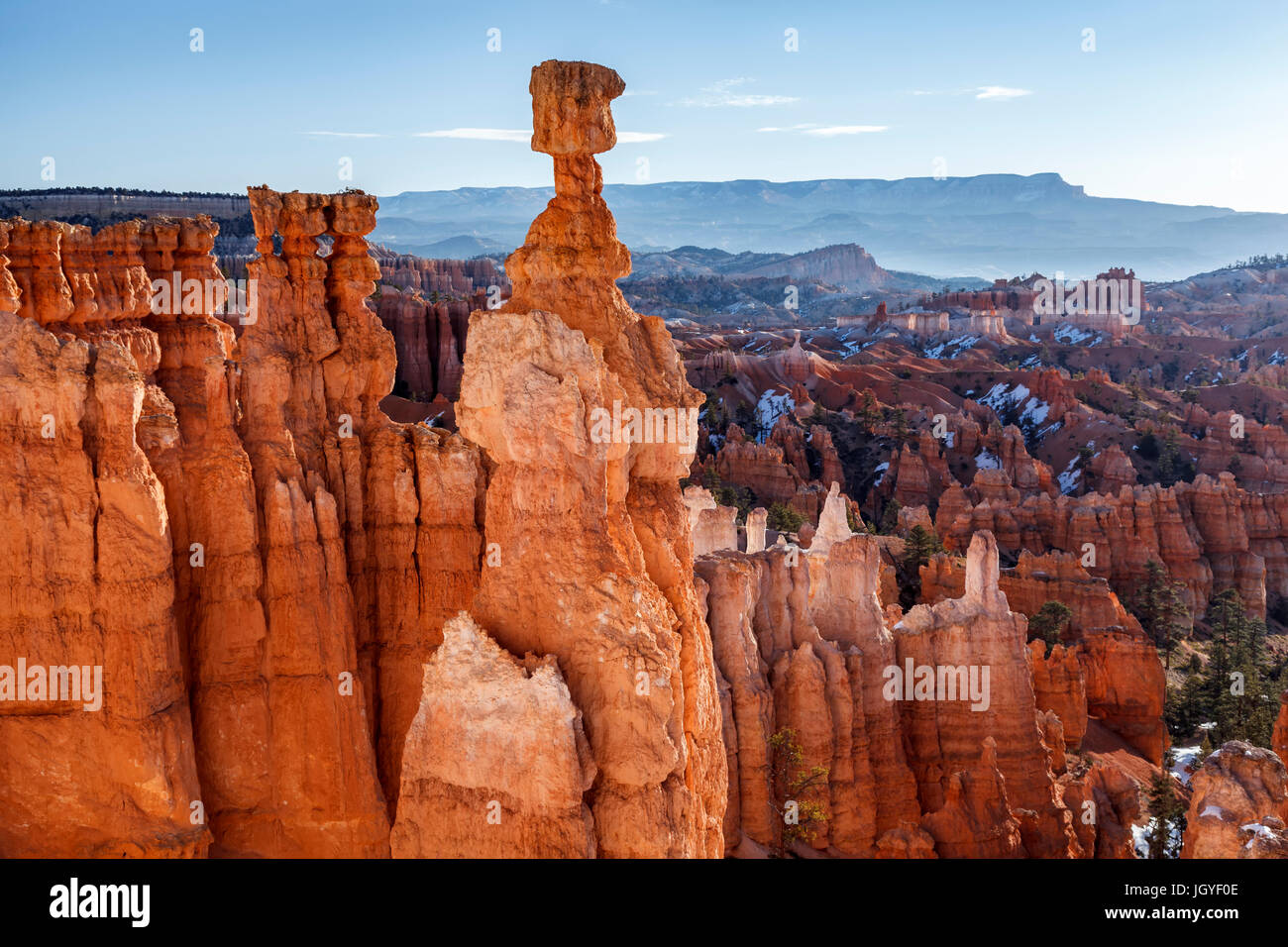 Le marteau de Thor, Bryce Canyon National Park, Utah USA Banque D'Images