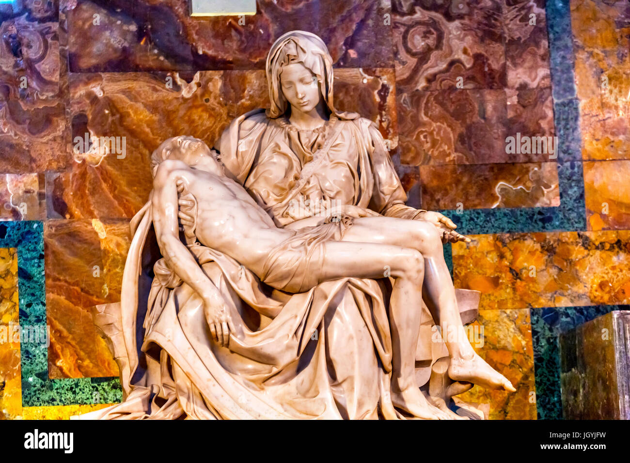 Pietà de Michel-Ange Basilique Saint-Pierre Vatican Rome