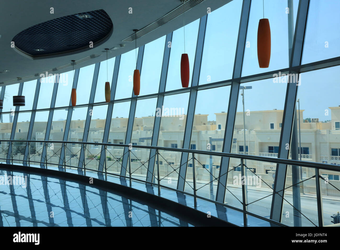Marina Mall. L'année 2001. Émirat d'Abu Dhabi. Banque D'Images