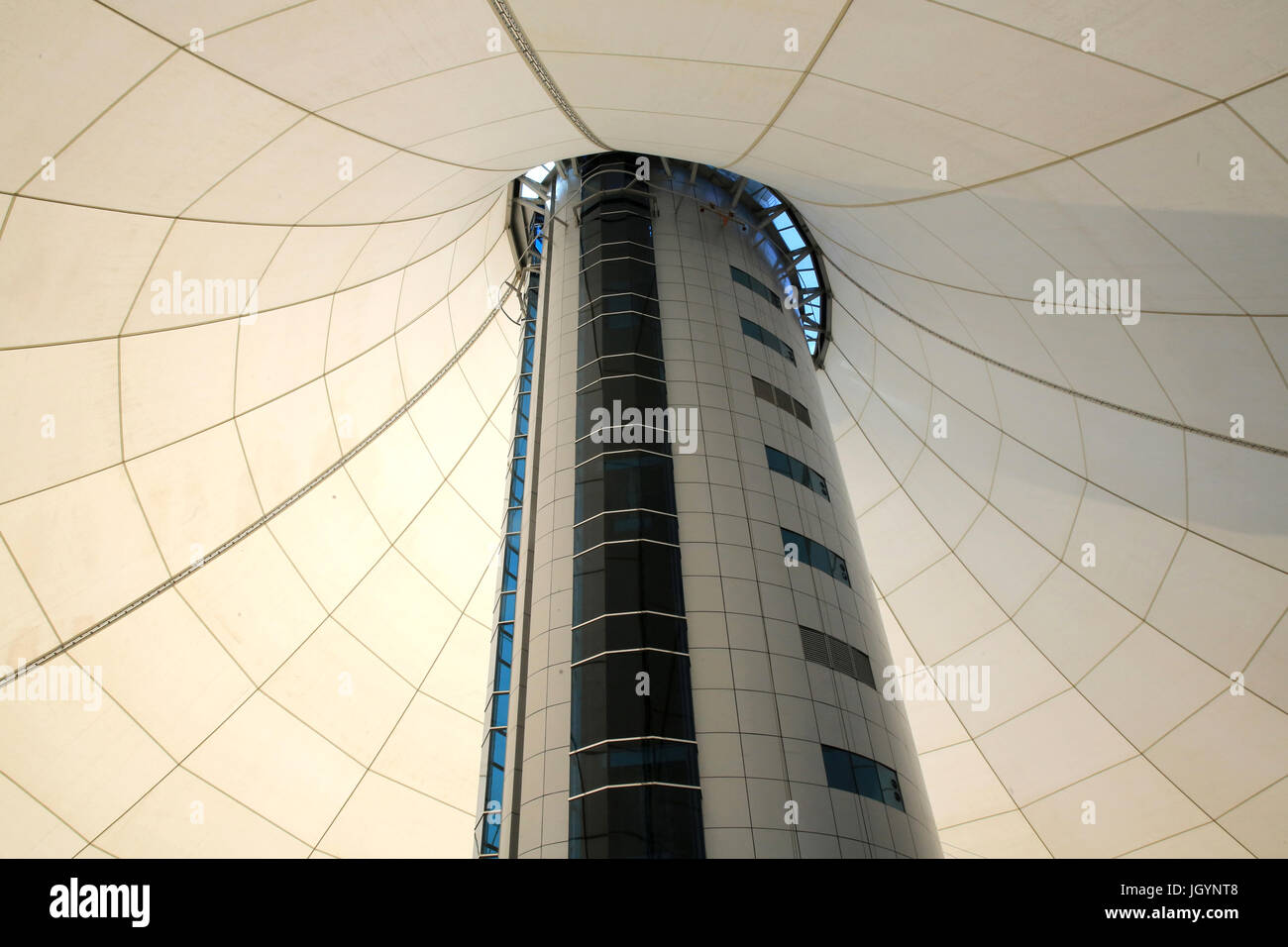 Marina Mall. L'année 2001. Émirat d'Abu Dhabi. Banque D'Images