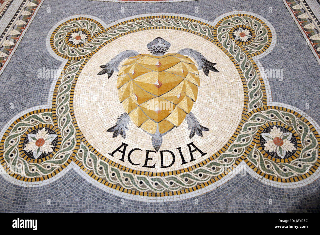 Basilique NotreDame de Fourvière. Mosaïque. Le péché capital de la paresse. L