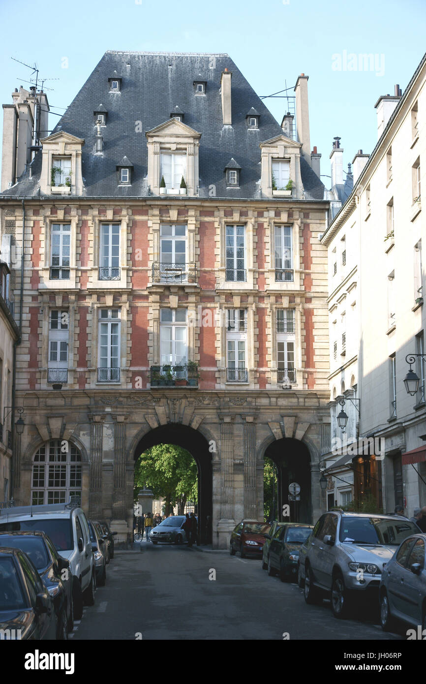 Ville, Rue, Paris, France Banque D'Images