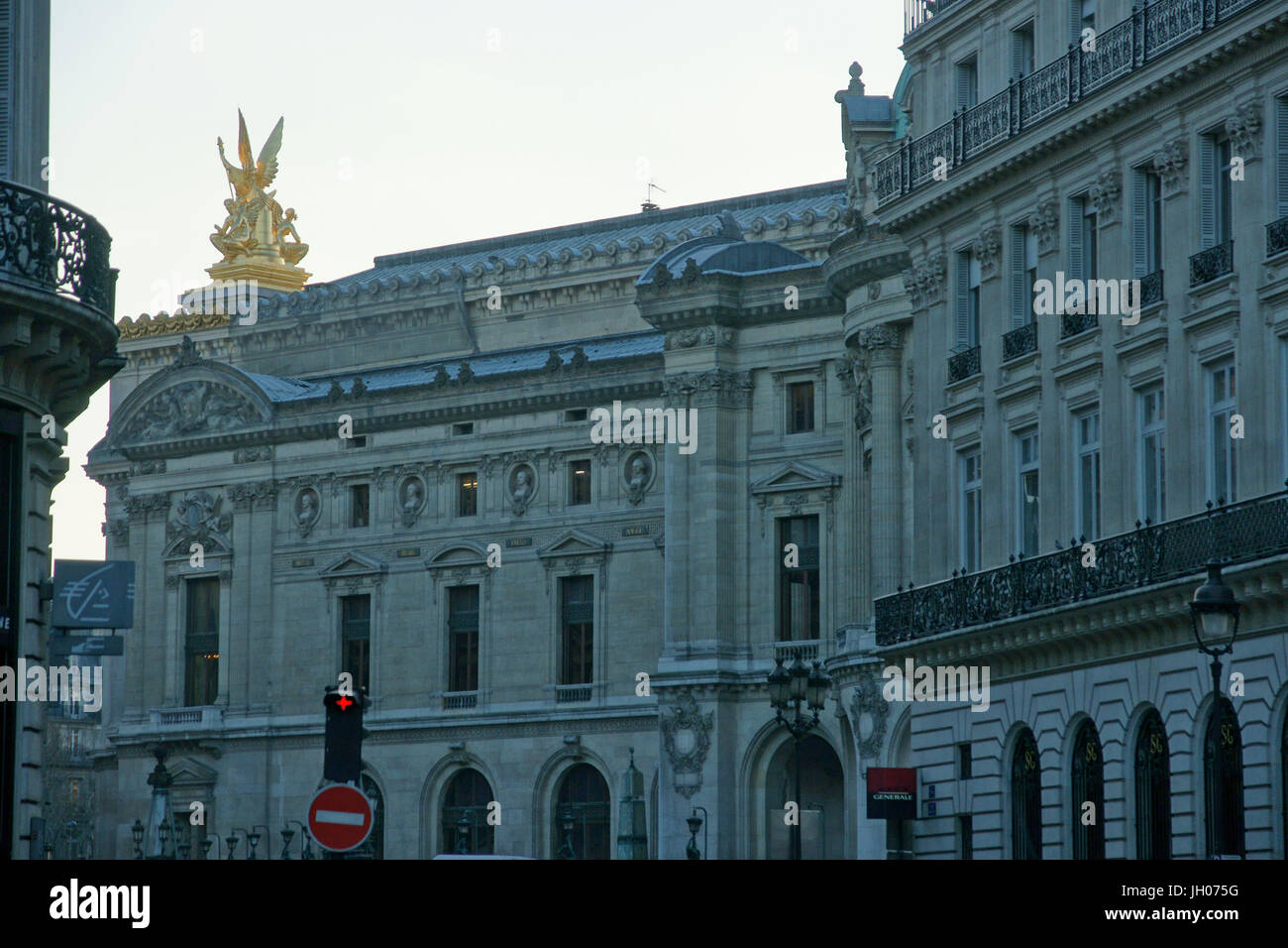 Bâtiment, Boulevard Haussmann - 75008, (75), Paris, France Banque D'Images