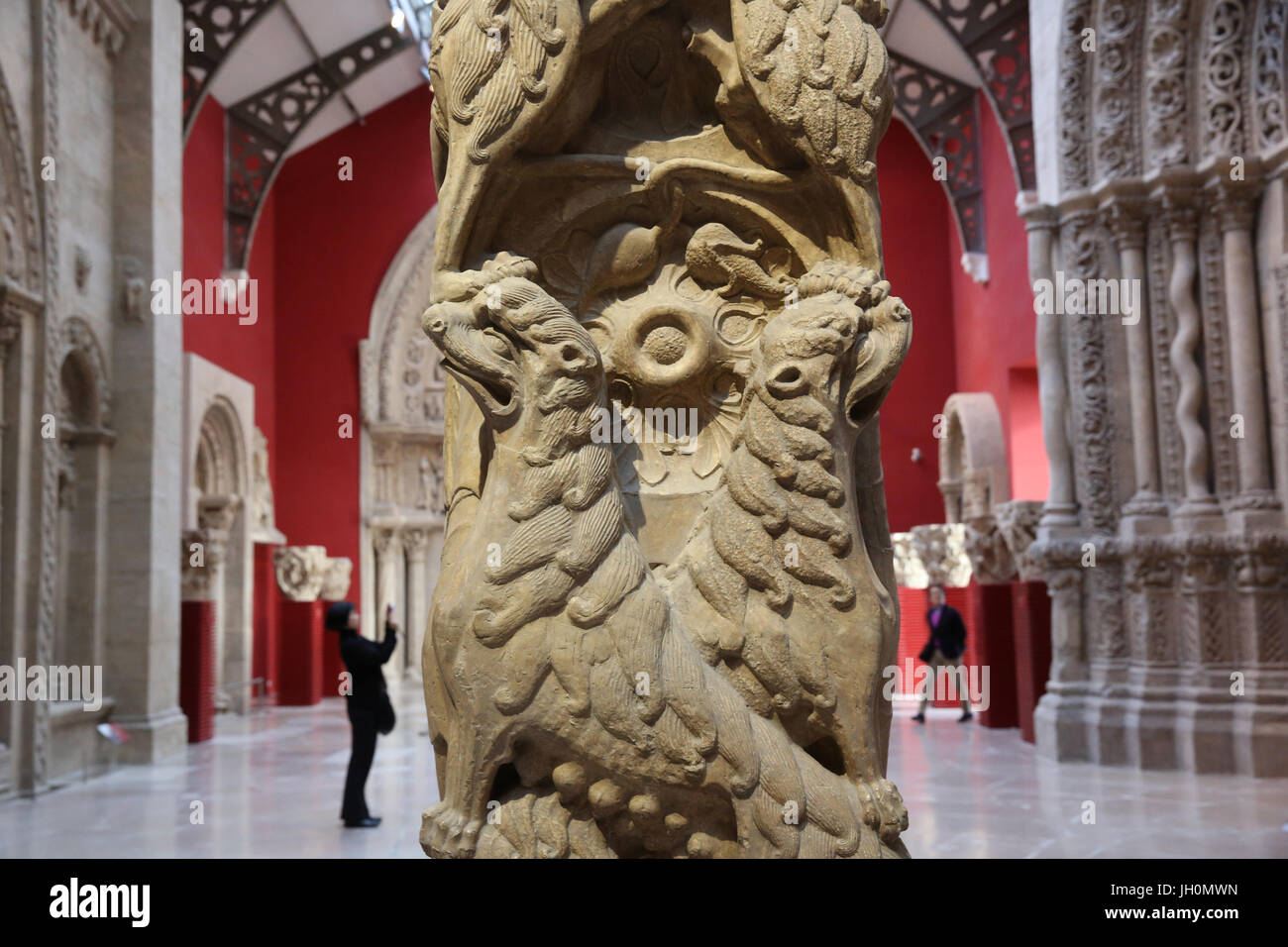 CitŽ de l'architecture et du patrimoine (Musée d'architecture et patrimoine), Paris. La France. Banque D'Images